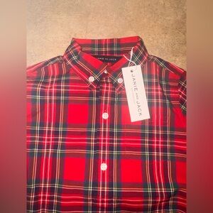 The Tartan Poplin Shirt | Janie & Jack